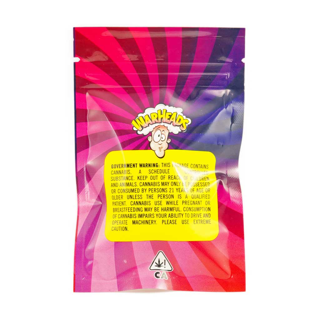 Buy War Heads - Sour Chewy Cubes Sweet and Fruity 500MG THC at MMJ Online Shop