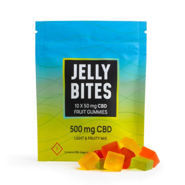 Buy Jelly Bites - Light & Fruity 500MG (CBD) at MMJ Express Online Shop