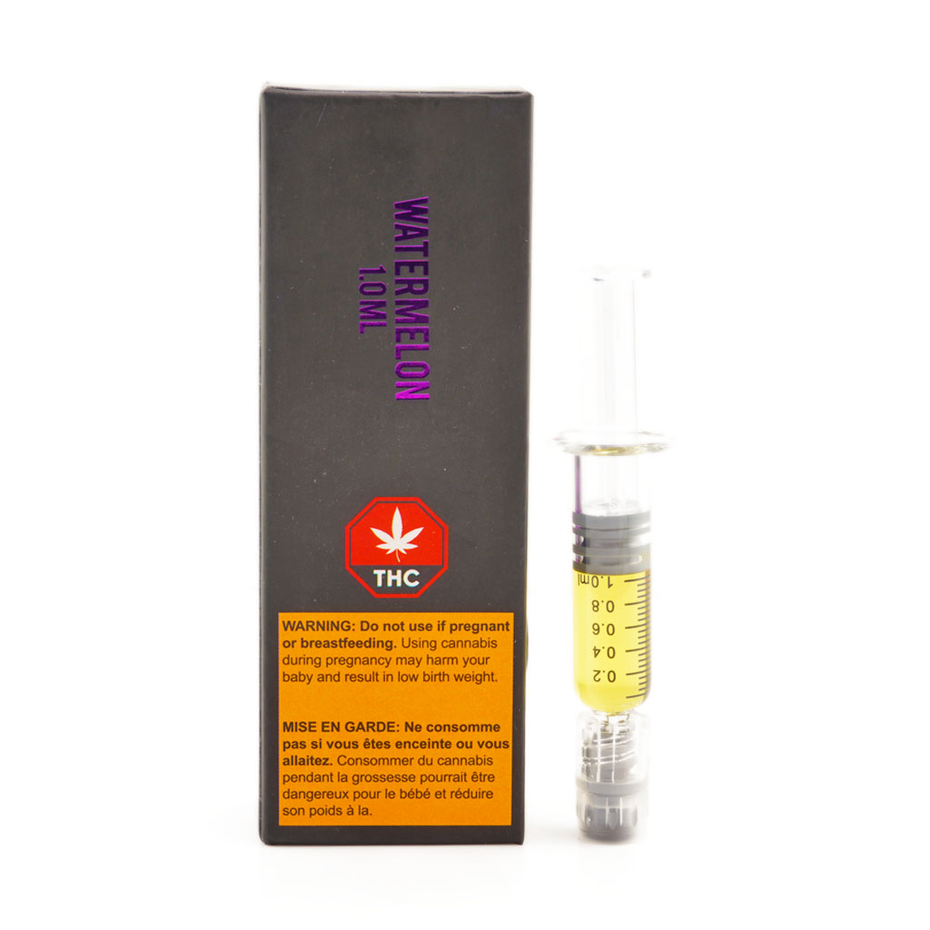 So High Syringes Watermelon Indica THC distillate weed oil from Canadian online dispensary to buy weed online. cannabis concentrates.