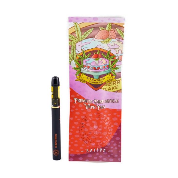 Buy So High Extracts Disposable Pen 1ML - Strawberry Shortcake (SATIVA) at MMJ Express Online Shop