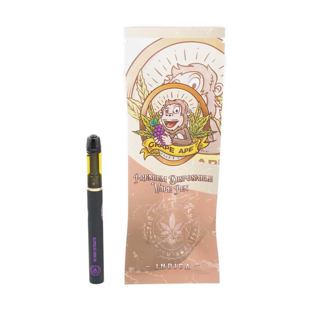Buy So High Extracts Disposable Pen 1ML - Grape Ape (INDICA) at MMJ Express Online Shop
