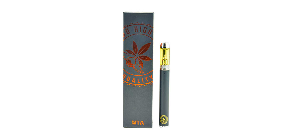 Pineapple Express vape pen Sativa strain cannabis concentrate vape oil. 
