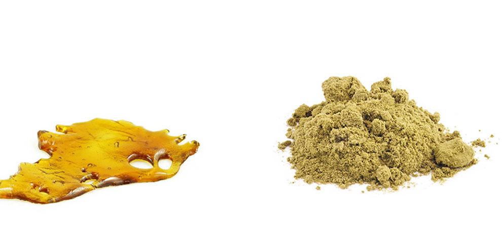 Shatter and Kief for sale online from mail order marijuana dispensary for BC cannabis and weed concentrate.