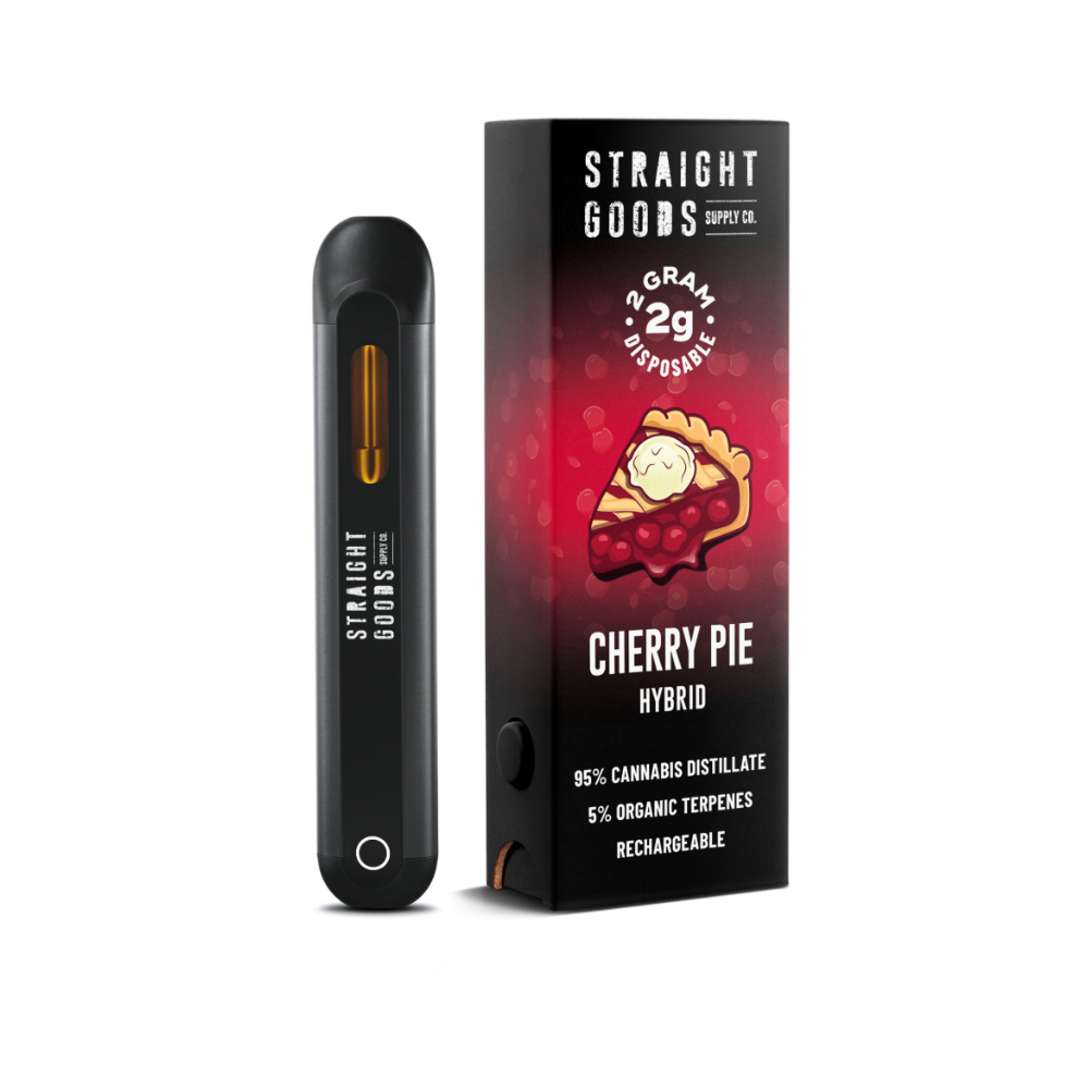 Buy Straight Goods - Cherry Pie 2ML Disposable Pen (Hybrid) MMJ Express Online Shop