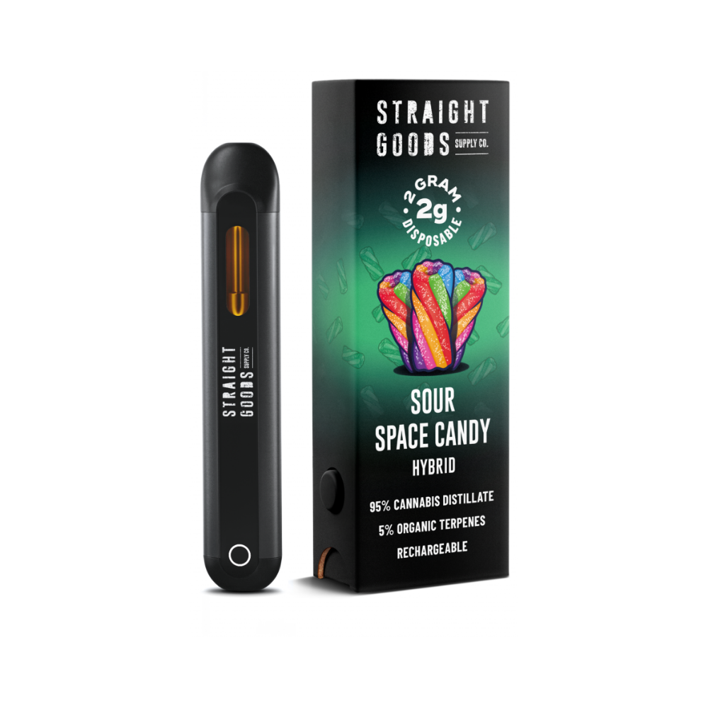Buy Straight Goods - Sour Space Candy 2ML Disposable Pen (Hybrid) MMJ Express Online Shop