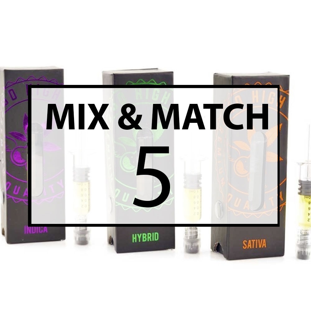 Buy So High THC Distillate Mix and Match - 5 at MMJ Express Online Shop