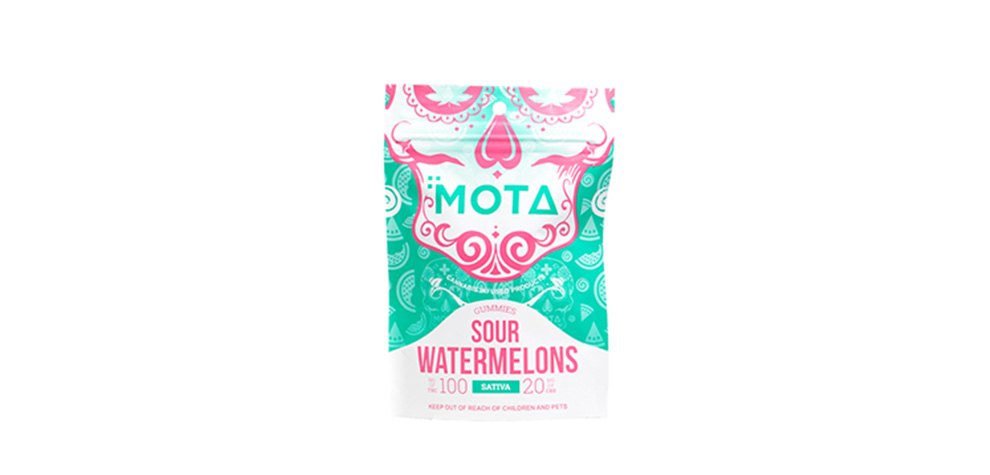 Mota Gummies Sour Watermelons weed candy and edibles online. 