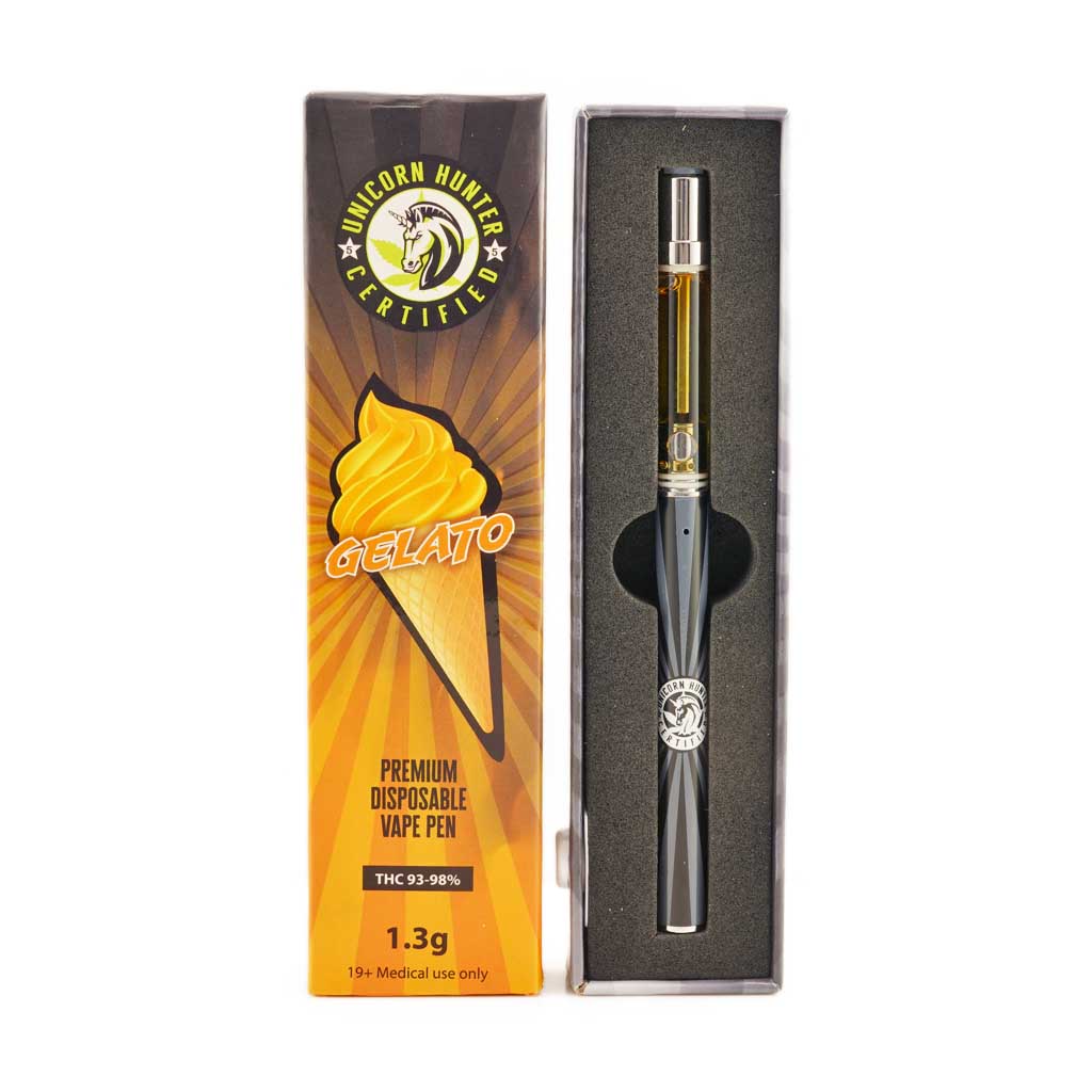 Buy Unicorn Hunter Concentrates - Gelato Live Resin Disposable Pen at MMJ Express Online Shop