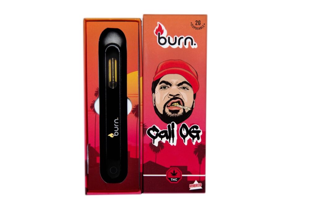 Buy Burn Extracts – Cali OG Mega Sized Disposable Pen 2ML at MMJ Express Online Shop