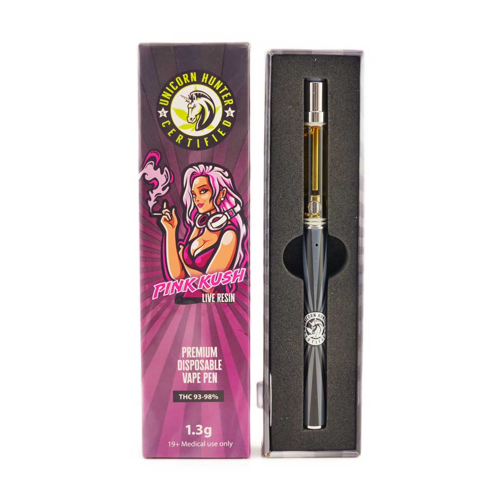 Buy Unicorn Hunter Concentrates - Pink Kush Live Resin Disposable Pen at MMJ Express Online Shop