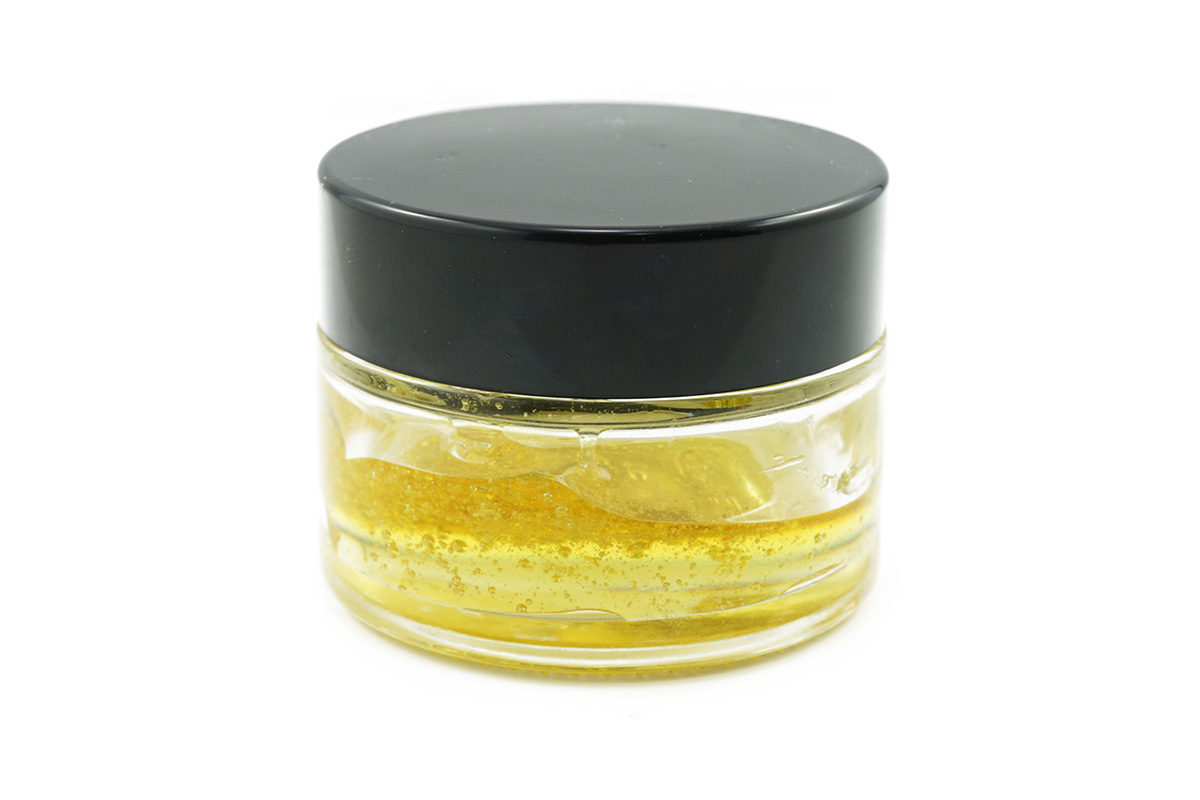 Cannabis distillate in a glass jar for sale online from MMJ Express online dispensary Canada for mail order marijuana cannabis concentrates.