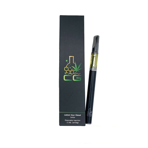 Buy CG Extracts Premium Concentrates Disposable Pen – Lemon Sour Diesel (SATIVA) at MMJ Express Online Shop
