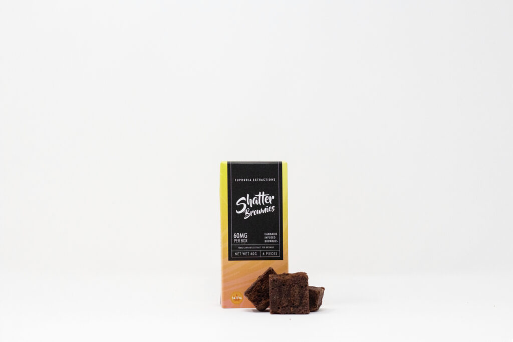 Buy Euphoria Extractions – Shatter Brownies (SATIVA) at MMJ Express Online Shop