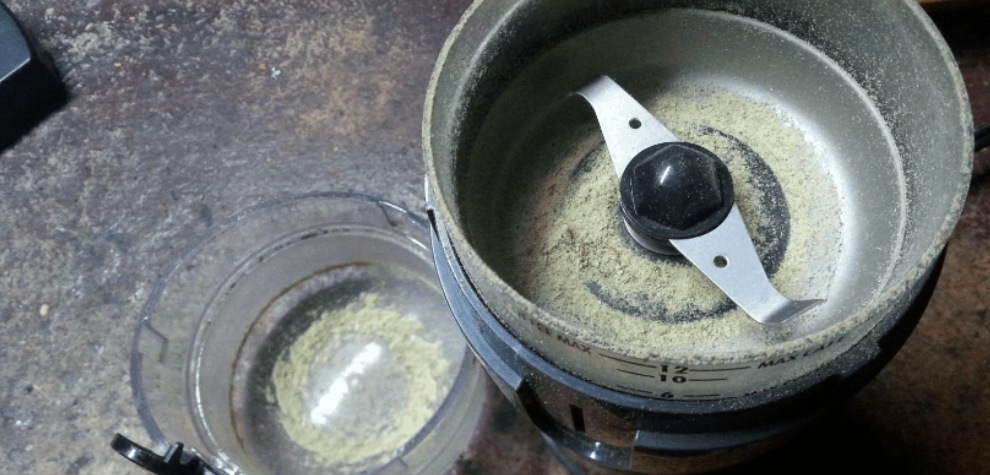 Your coffee grinder is the best way to grind cannabis, especially if you have many flowers.