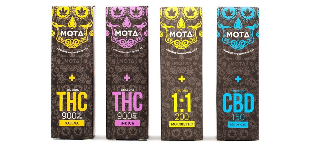 The Mota – THC Sativa Tincture is a premium product with a whopping 900mg of THC per bottle or 30mg of THC per 1 ml dropper. 