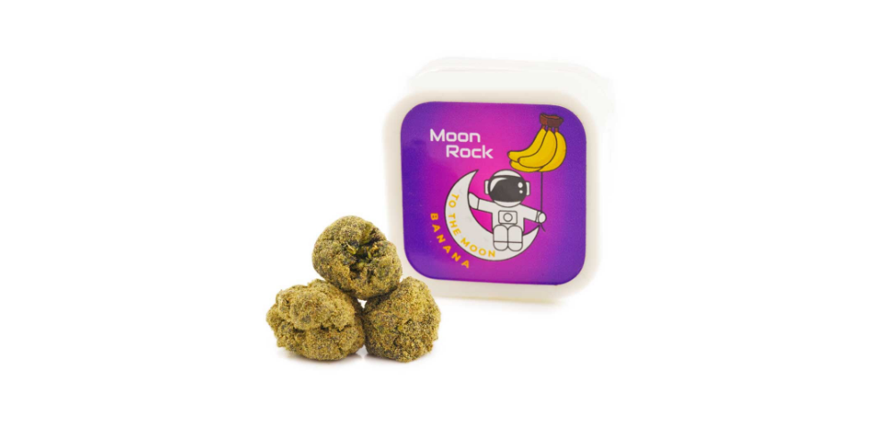 “To the Moon” Moon Rocks contain 3.5 grams worth of AAAA-grade cannabis flowers dipped in 99.99% delta-9-tetrahydrocannabinol distillate; and coated in high-quality kief for the final touch. 