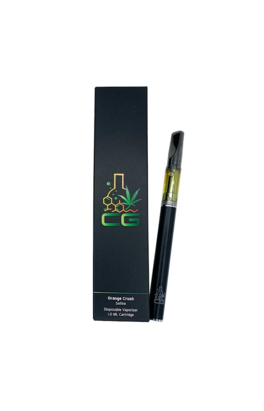 Buy CG Extracts Premium Concentrates Disposable Pen – Orange Crush (SATIVA) at MMJ Express Online Shop