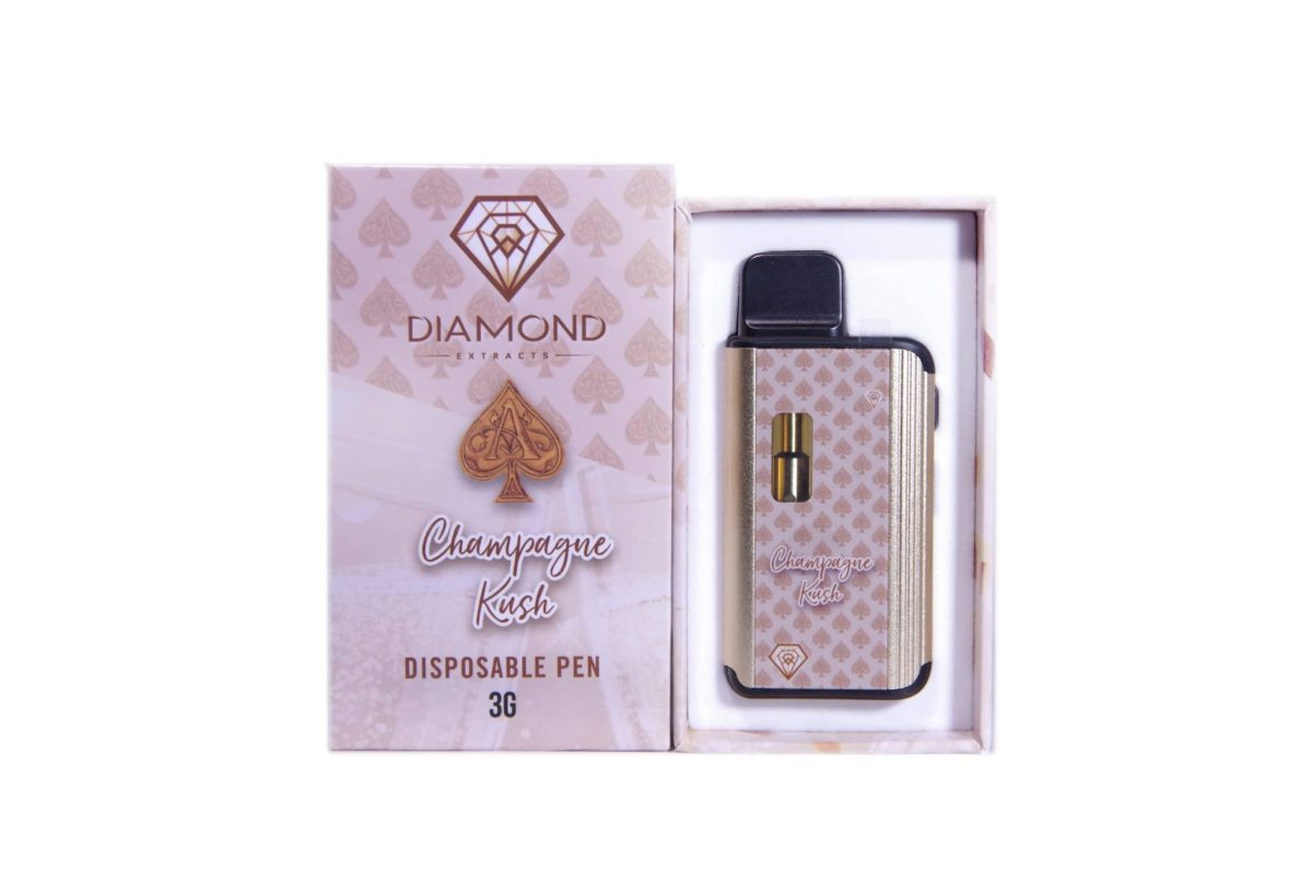 Buy Diamond Concentrates – Champagne Kush Disposable Pen 3G (INDICA) at MMJ Express Online Shop