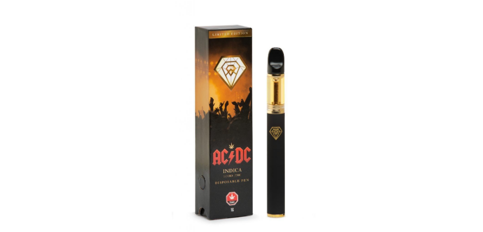 Diamond Concentrates Disposable Vape Pen: ACDC 1:1 THC-CBD's aroma is light and mellow with a pepper-earthy overtone accented by spicy pine. Its effects range from energizing to euphoric. 
