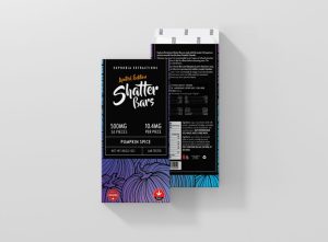 Buy Euphoria Extractions Pumpkin Spice Shatter Bar (SATIVA) at MMJ Express Online Shop