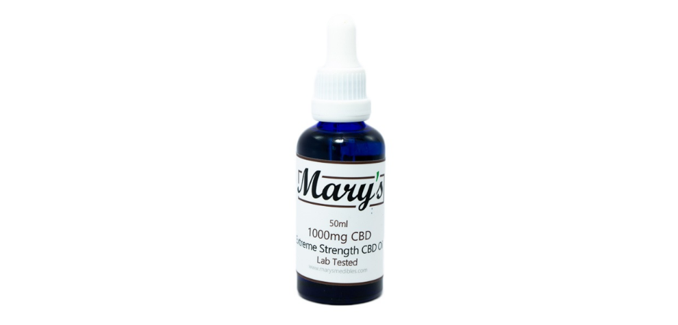 The Mary’s Medibles : Extreme CBD Tincture 1000mg CBD is a good solution for women who want to feel rested, relaxed, and joyful. 