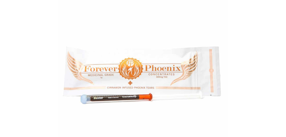 Customers looking for the most unique medicinal grade concentrates will enjoy the Forever Phoenix 600MG THC Phoenix Tears – Cinnamon Infused. 