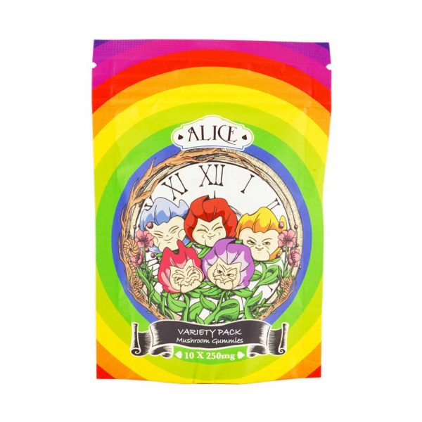 Buy Alice Psilocybin Mushroom Gummy – Variety Pack 2500MG at MMJ Express Online Shop