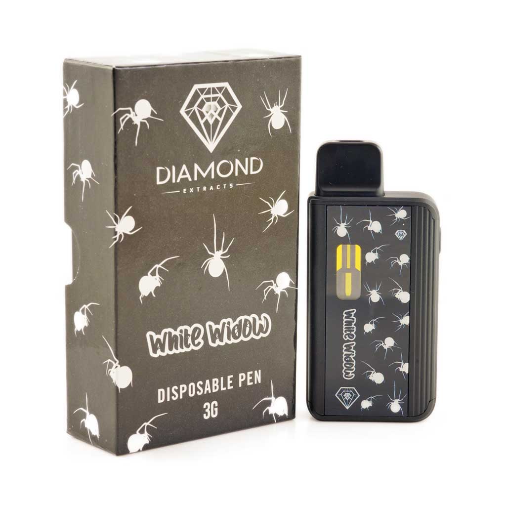 Buy Diamond Concentrates – White Widow Disposable Pen 3G (INDICA) at MMJ Express Online Shop