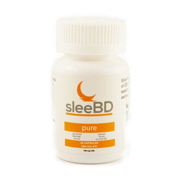Buy SleeBD – Pure Capsules – 100% CBD Isolate at MMJ Express Online Shop