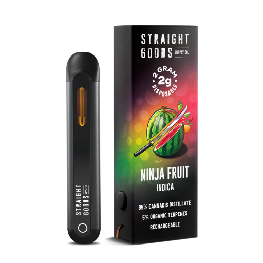 Buy Straight Goods - Ninja Fruit 2ML Disposable Pen (Indica) at MMJ Express Online Shop
