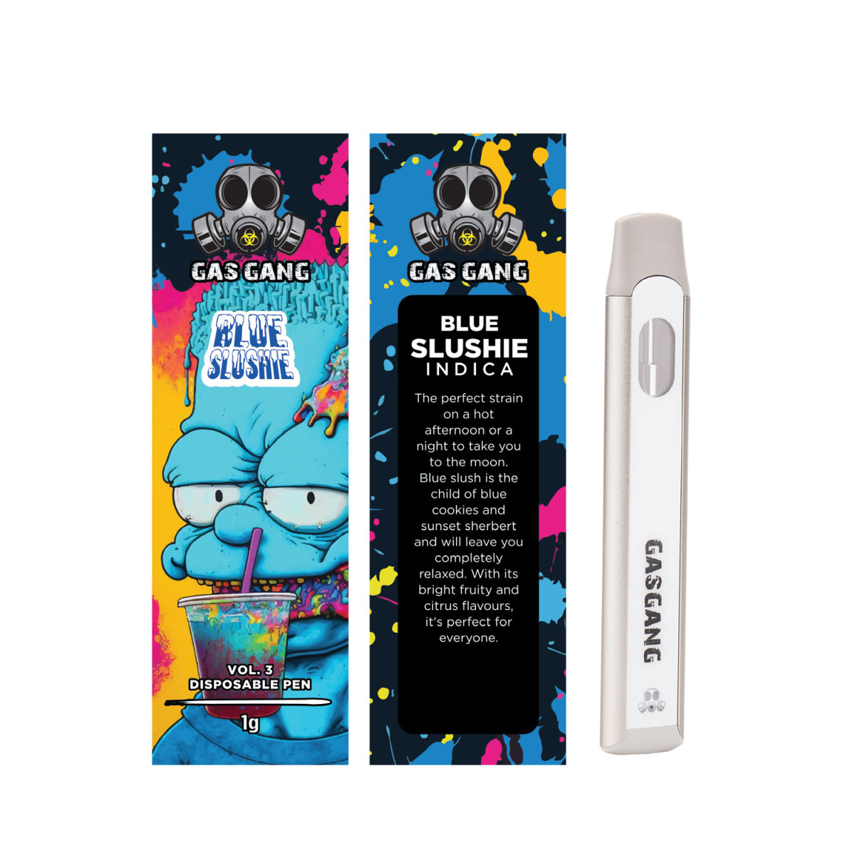Buy Gas Gang – Blue Slushie Disposable Pen (INDICA) at MMJ Express Online Shop