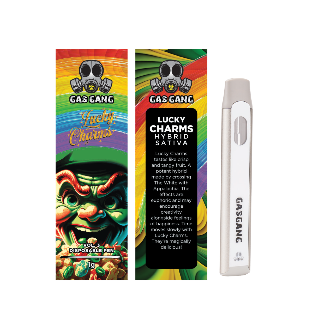 Buy Gas Gang – Lucky Charms Disposable Pen (SATIVA) at MMJ Express Online Shop