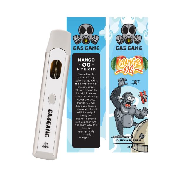 Buy Gas Gang – Mango OG Disposable Pen (HYBRID) at MMJ Express Online Shop