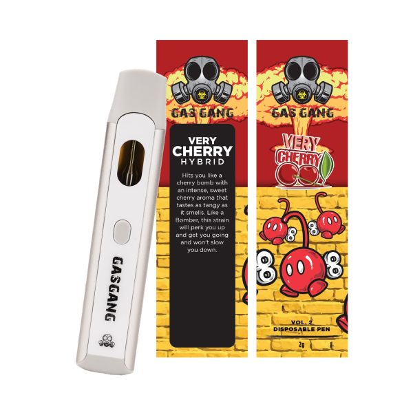 Buy Gas Gang – Very Cherry Disposable Pen (HYBRID) at MMJ Express Online Shop