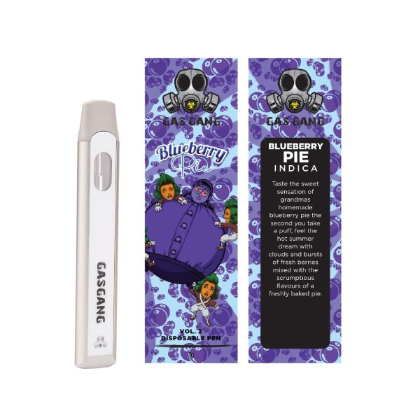 Buy Gas Gang – Blueberry Pie Disposable Pen (INDICA) at MMJ Express Online Shop
