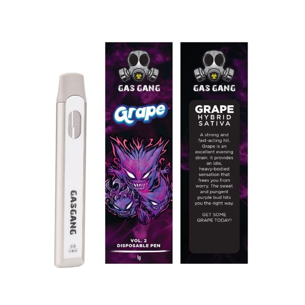 Buy Gas Gang – Grape Disposable Pen (HYBRID) at MMJ Express Online Shop