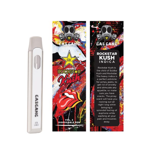 Buy Gas Gang – Rockstar Kush Disposable Pen (INDICA) at MMJ Express Online Shop