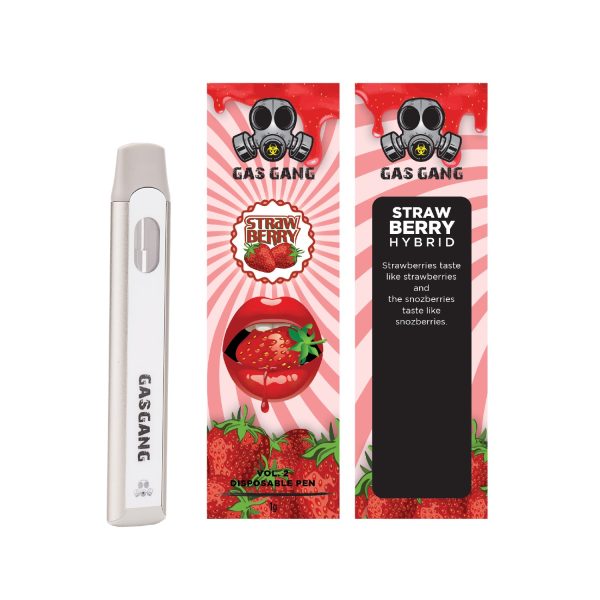 Buy Gas Gang – Strawberry Disposable Pen (HYBRID) at MMJ Express Online Shop