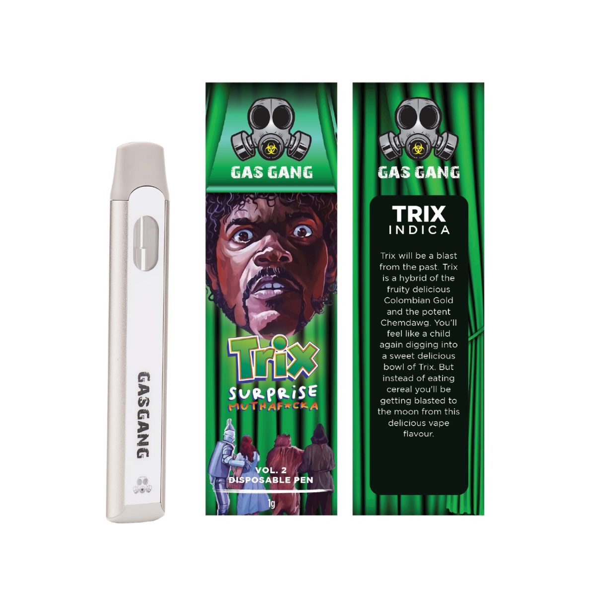 Buy Gas Gang – Trix Disposable Pen (INDICA) at MMJ Express Online Shop