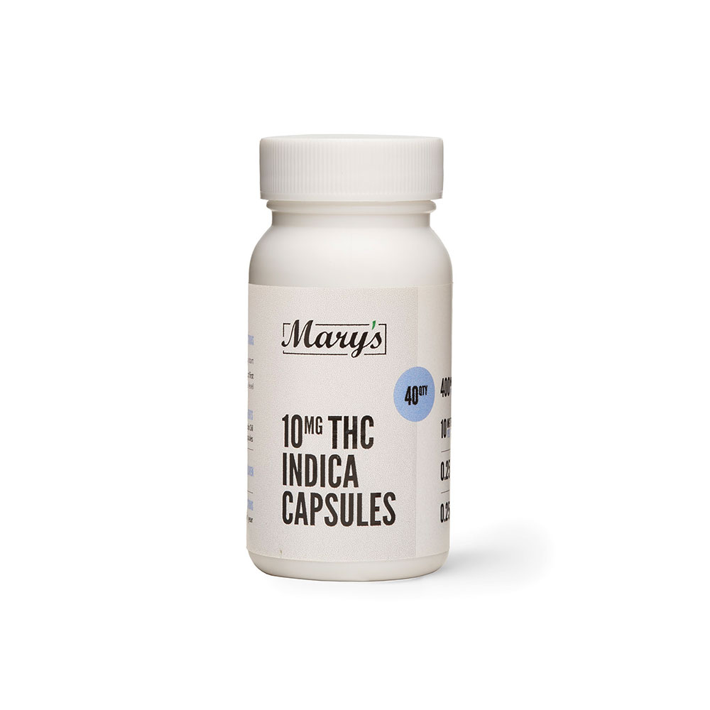Buy Mary's Medibles - THC Capsules 10MG (INDICA) at MMJ Express Online Shop