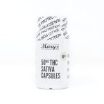 Buy Mary's Medibles - THC Capsules 50MG (SATIVA) at MMJ Express Online Shop