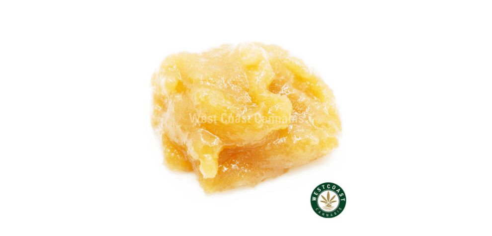 The result is a very flavourful, potent waxy concentrate. This concentrate can test between 60 and 90% THC. Buy this Rainbow Haze Live Resin at West Coast Cannabis today!