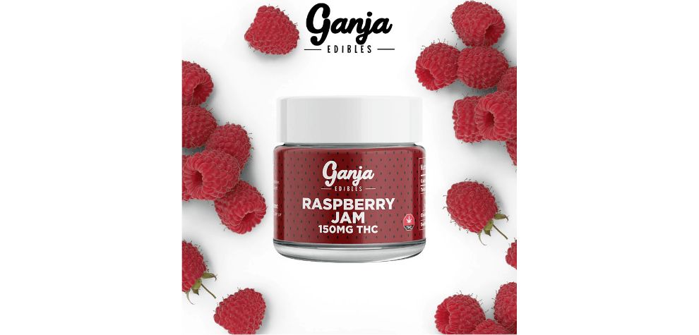 The Ganja Edibles – Raspberry Jam 150MG THC is the tastiest addition to your morning toast or oatmeal. 