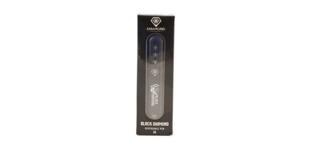 If you like to vape the finest-quality weed, the Diamond Concentrates - Black Diamond 2g Disposable Pen (INDICA) will tickle your taste buds and satisfy all cravings. 