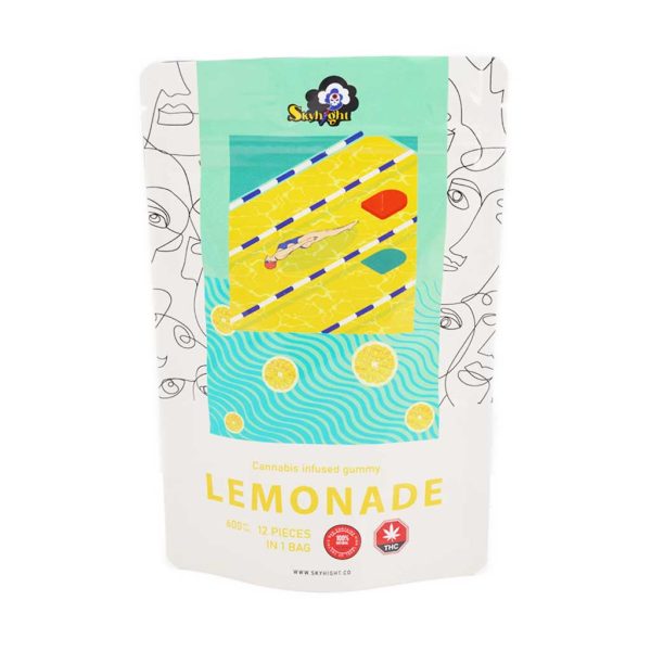 Buy Sky High Edibles – Lemonade Gummy 600MG THC at MMJ Express Online Shop