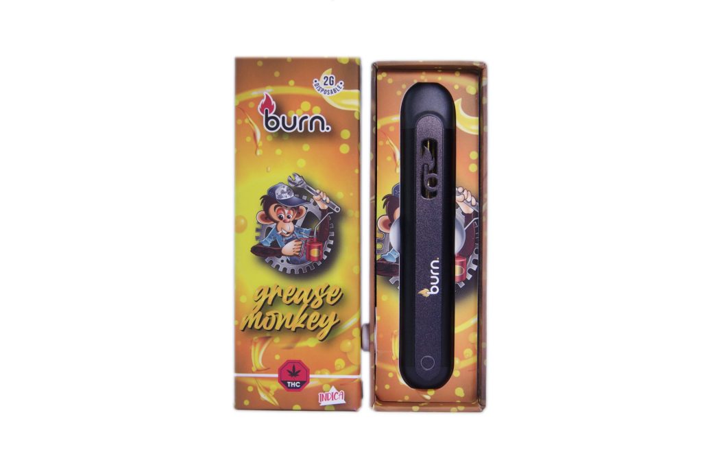 Buy Burn Extracts – Grease Monkey Mega Sized Disposable Pen 2ML at MMJ Express Online Shop