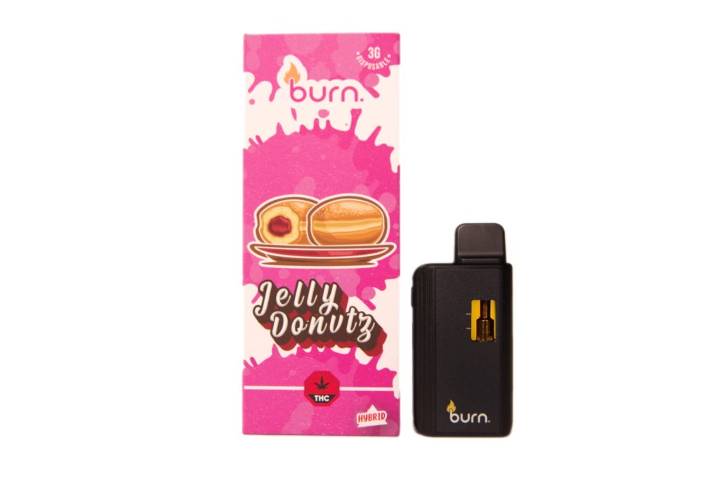 Buy Burn Extracts – Jelly Donutz 3ML Mega Sized Disposable Pen (Hybrid) at MMJ Express Online Shop