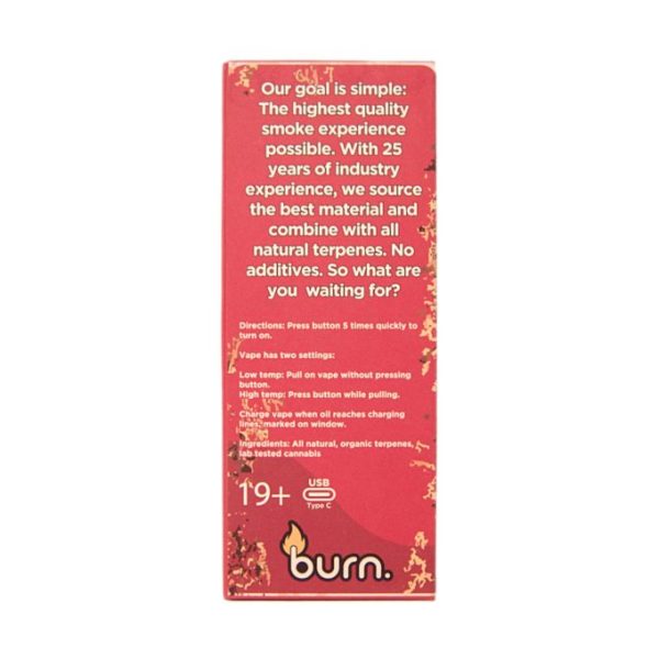 Buy Burn Extracts – Papaya Punch 3ML Mega Sized Disposable Pen (Hybrid) at MMJ Express Online Shop