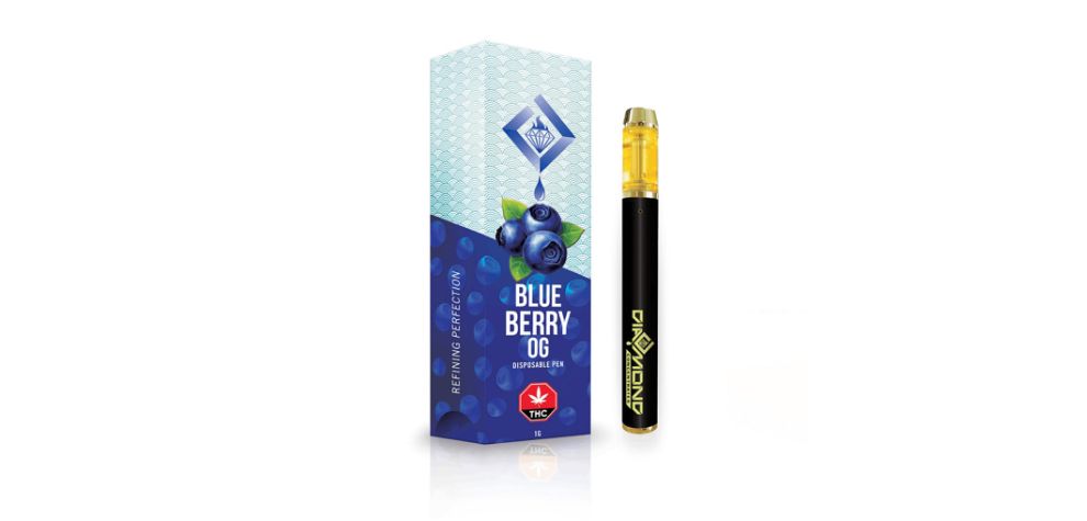 Are you looking to buy the best THC pen in Canada? This Blueberry OG Disposable Pen from Diamond Concentrates ticks all the boxes and will quickly become your favourite vape pen.