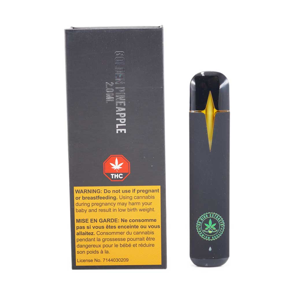 Buy So High Extracts 2G Disposable Pen CBD - Golden Pineapple (HYBRID) at MMJ Express Online Shop